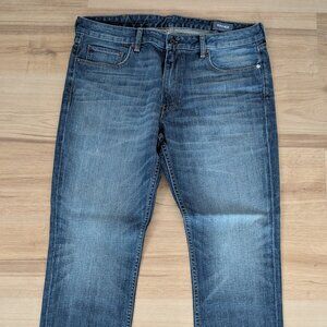 New Bonobos Slim Atwood Jeans 38x32 Medium Wash Stretch Premium Denim